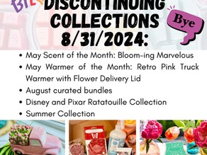Discontinuing Scentsy Products Leaving 8/31/24