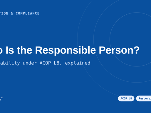 Who Is the "Responsible Person" Under ACOP L8