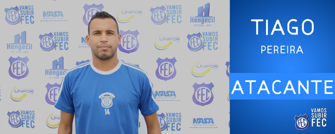 Tiago Pereira aparece no BID e está liberado para estrear pelo FEC