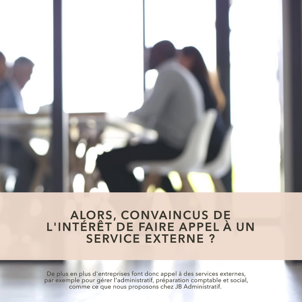 Convaincus de faire appel à un prestataire externe ?