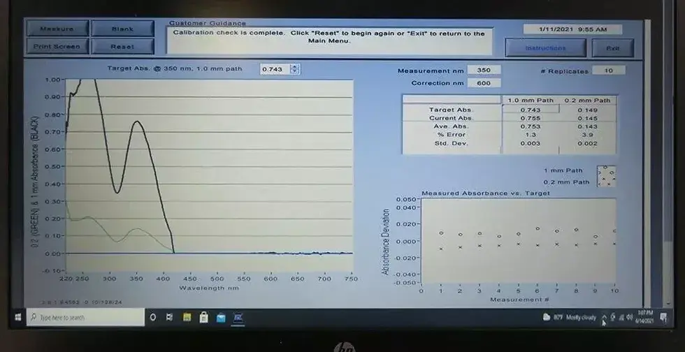 Thumbnail: Thermo Nanodrop 1000 UV/Vis Spectrometer