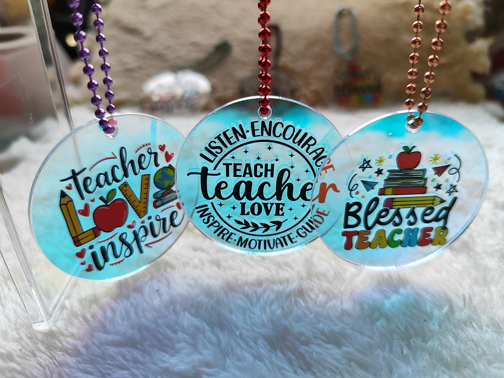 Thumbnail: ✨ Teacher’s Day Acrylic Keychains – Cute & Meaningful Designs ✨
