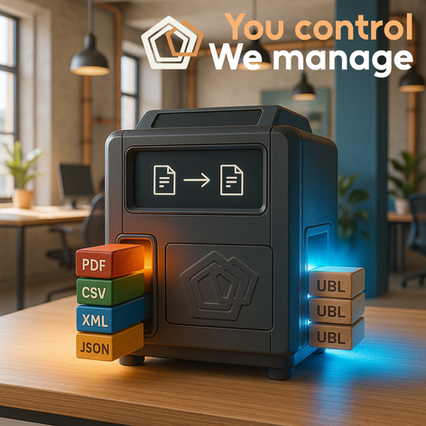 Peppol EDGE transforms your invoices.