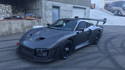 Full carbon porsche picture car for hire for feature film productions in LA