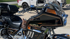 Cruiser Motorcycle available for rent and productions in Los Angeles. 