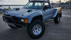1986 Toyota Pickup off-road truck picture car available for music video productions in Hollywood