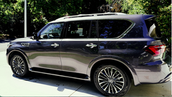 Luxury SUV available for rent.