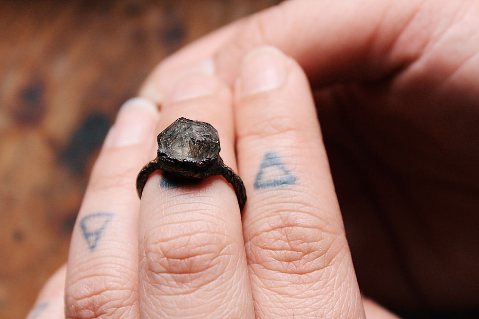 Thumbnail: Herkimer Diamond Ring