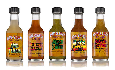 Bloody Mary Five Pack front view.