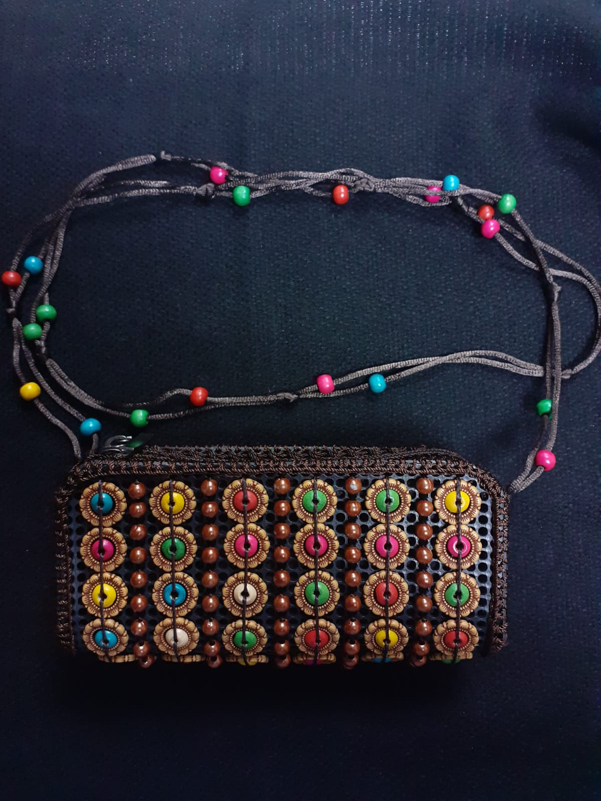 Boncuklu Çanta