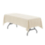 Ivory Banquet Tablecloths