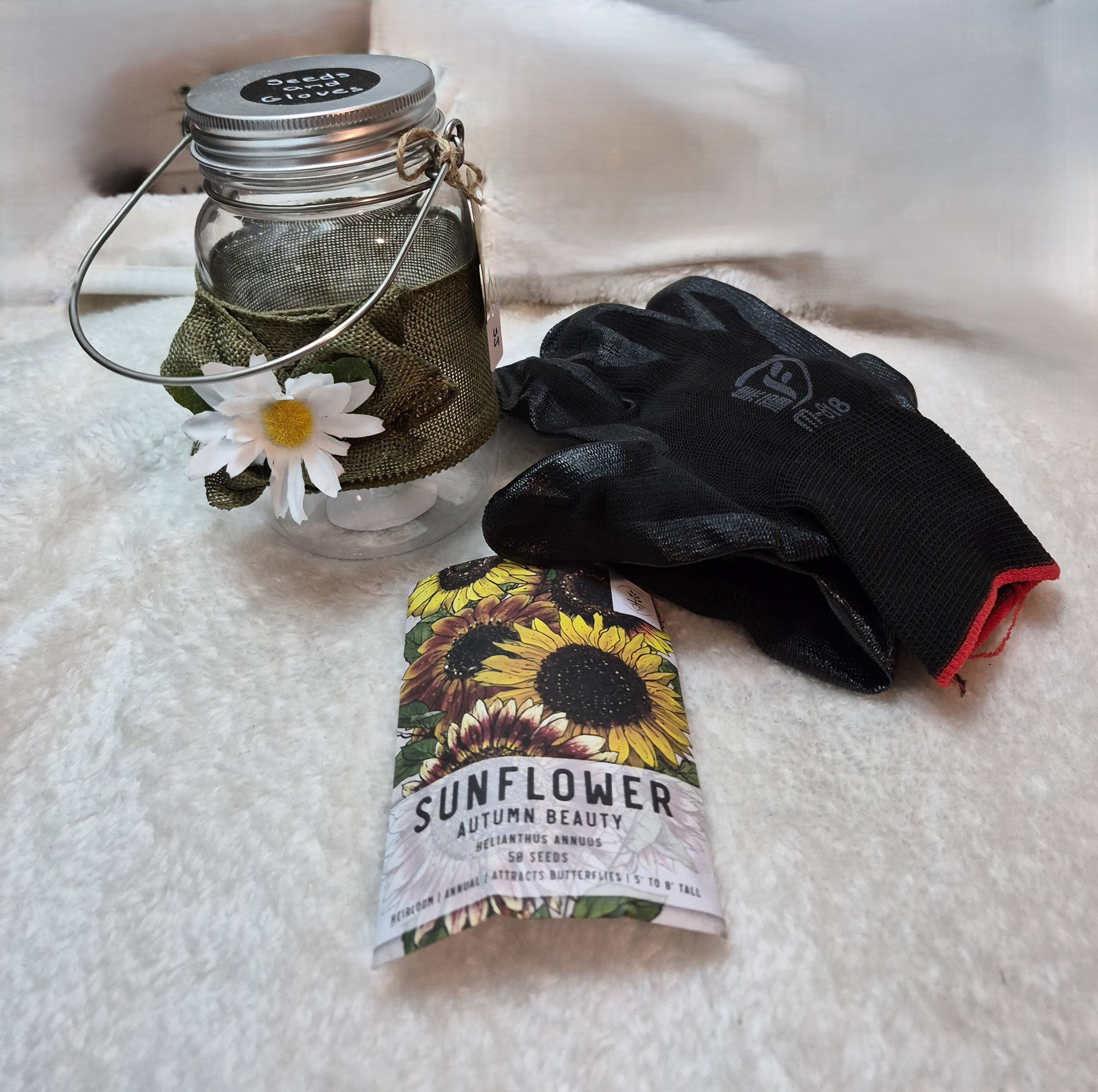 Mason Jar Seed Tote