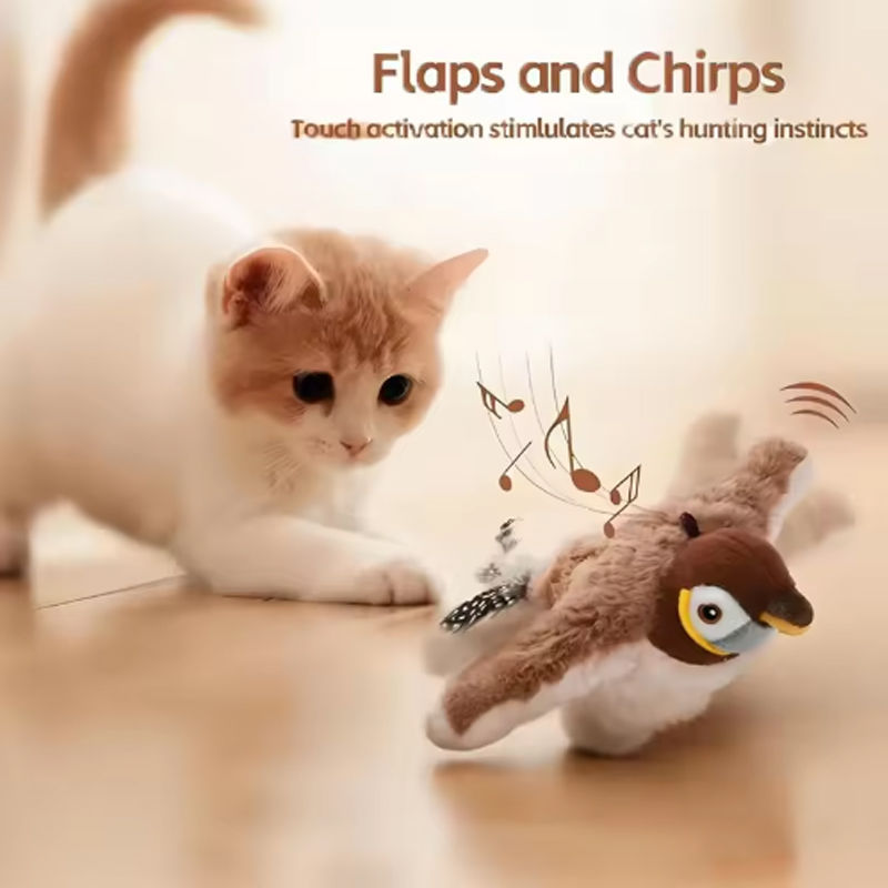 Thumbnail: Smart Rechargeable Moving Plush Pet Toy