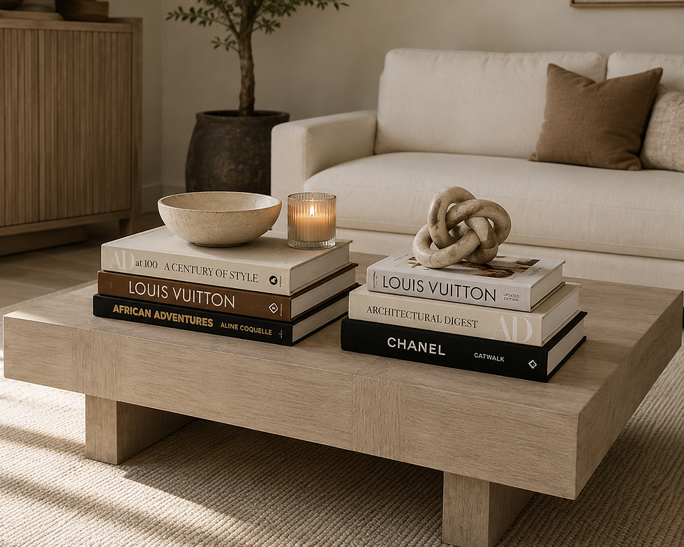 The Coffee Table Book Formula Designers Use to Make a Home Look Expensive