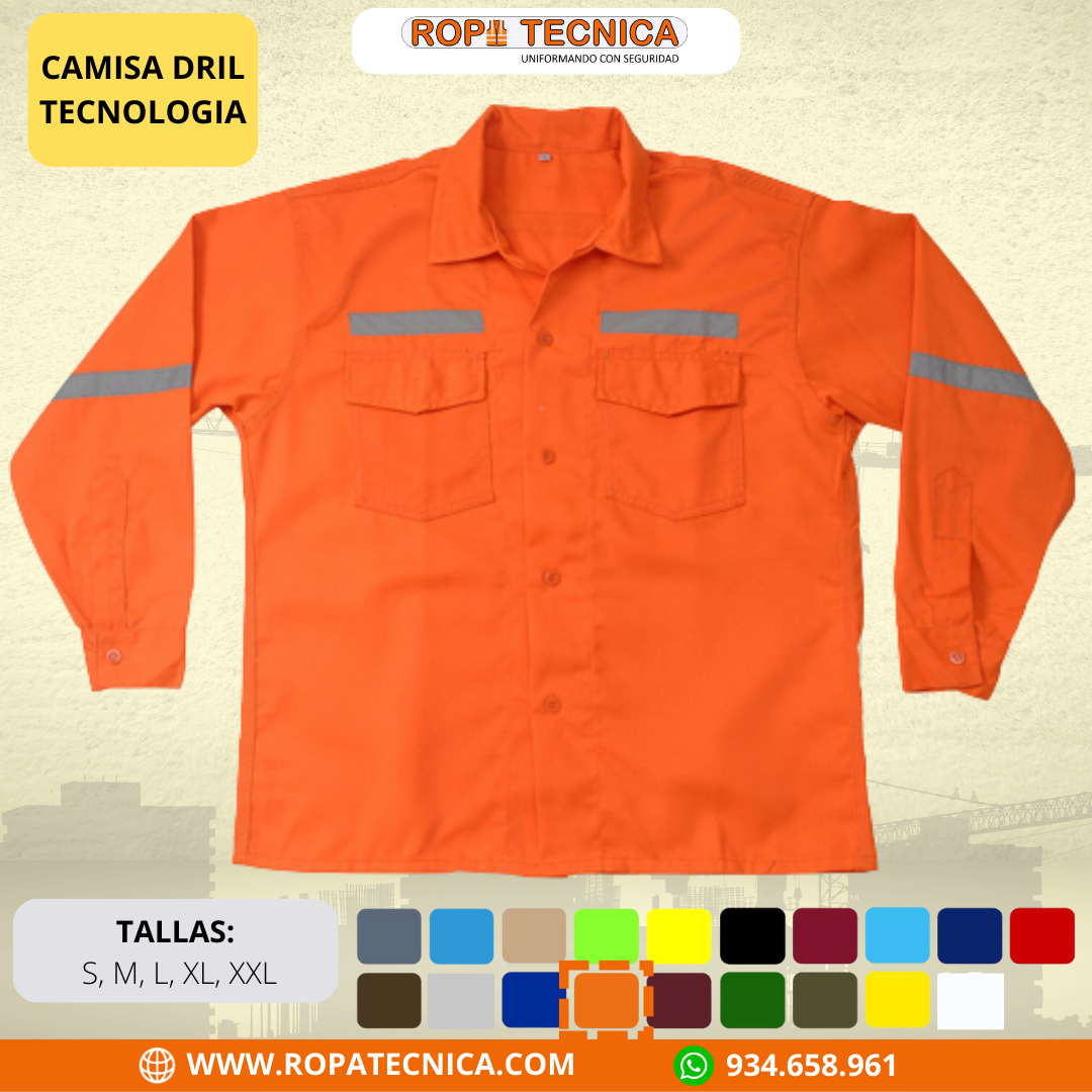 CAMISA DRIL TECNOLOGIA