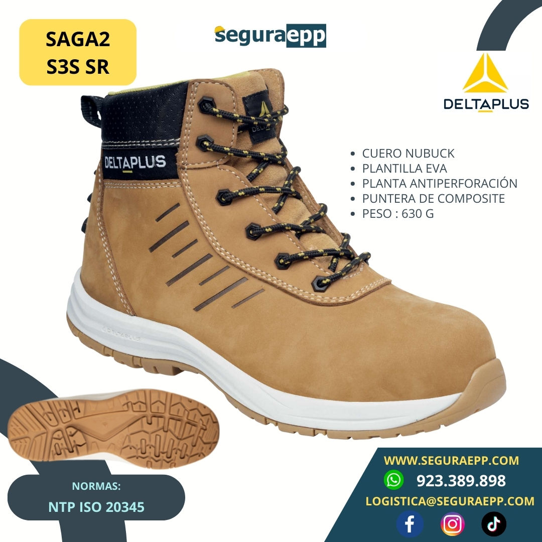 Calzado Saga2 S3s Sr Delta Plus