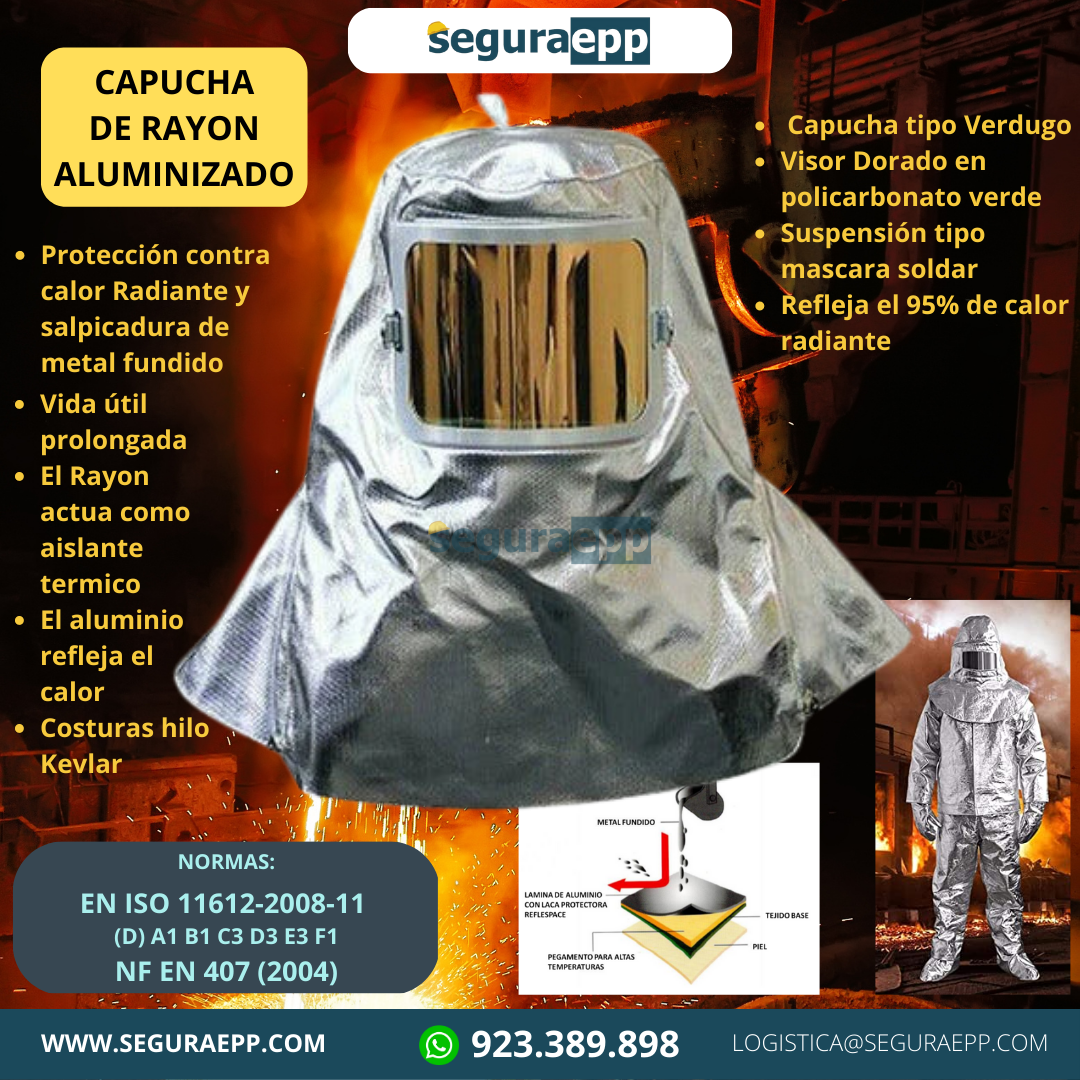 Capucha Aluminizada