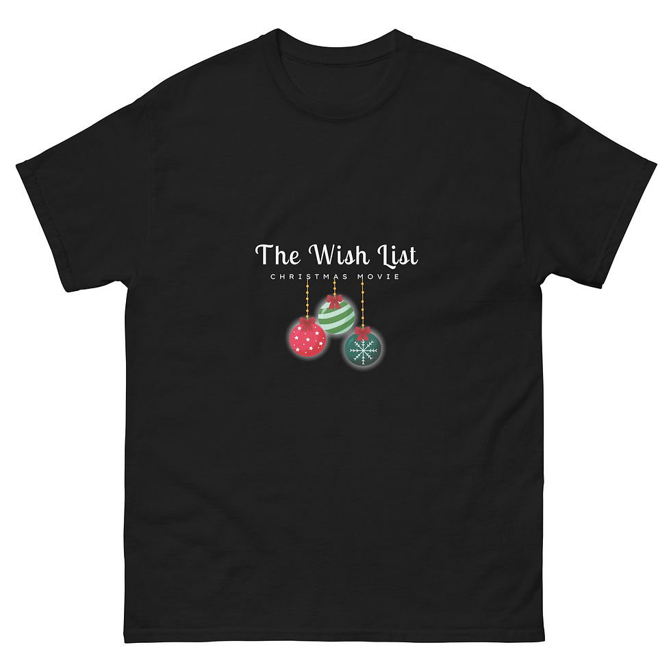 Thumbnail: The Wish List Christmas Movie Ornament Tee