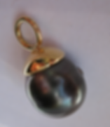 18k Tahitian Pearl