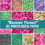 Thumbnail: Digital Paper - Gel Printed Printable Backgrounds - Painted Background