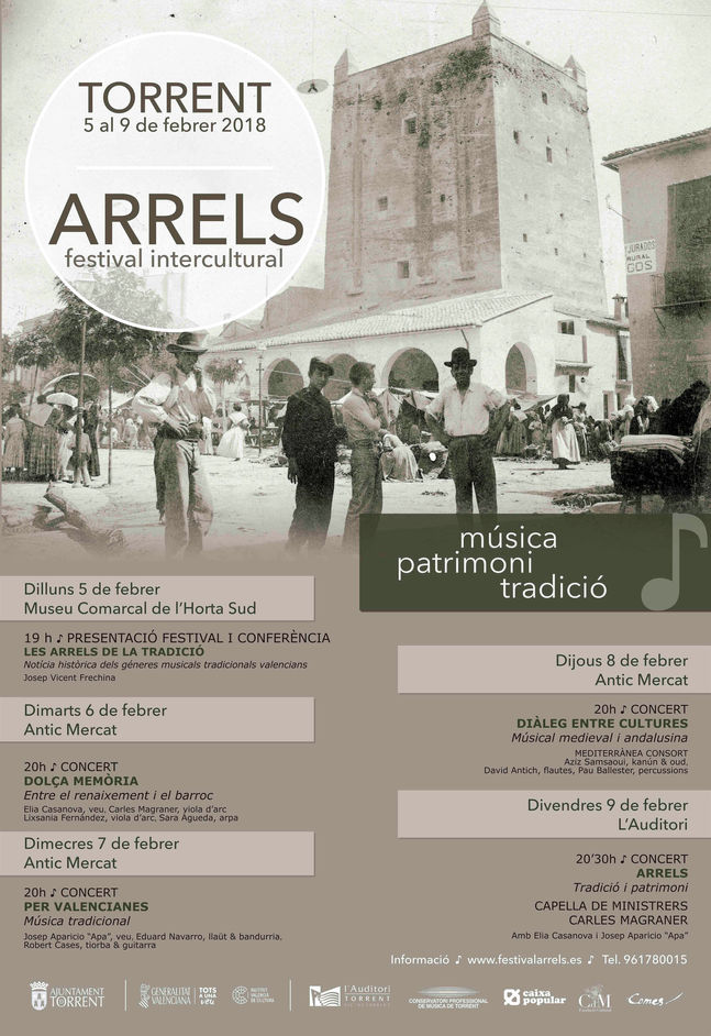 Llega el I Festival Intercultural Arrels en Torrent (Valencia)