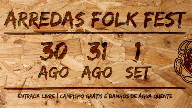 Fechas ARREDAS FOLK FEST 2018