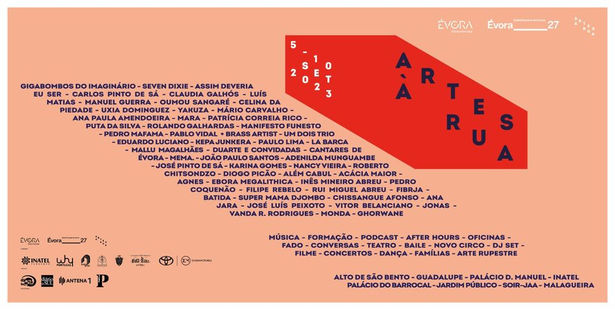 Nuestra crónica del ARTES À RUA, Évora-Portugal (jornada del 5/9/23)