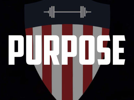 PURPOSE: Why do you workout... and why NOW?