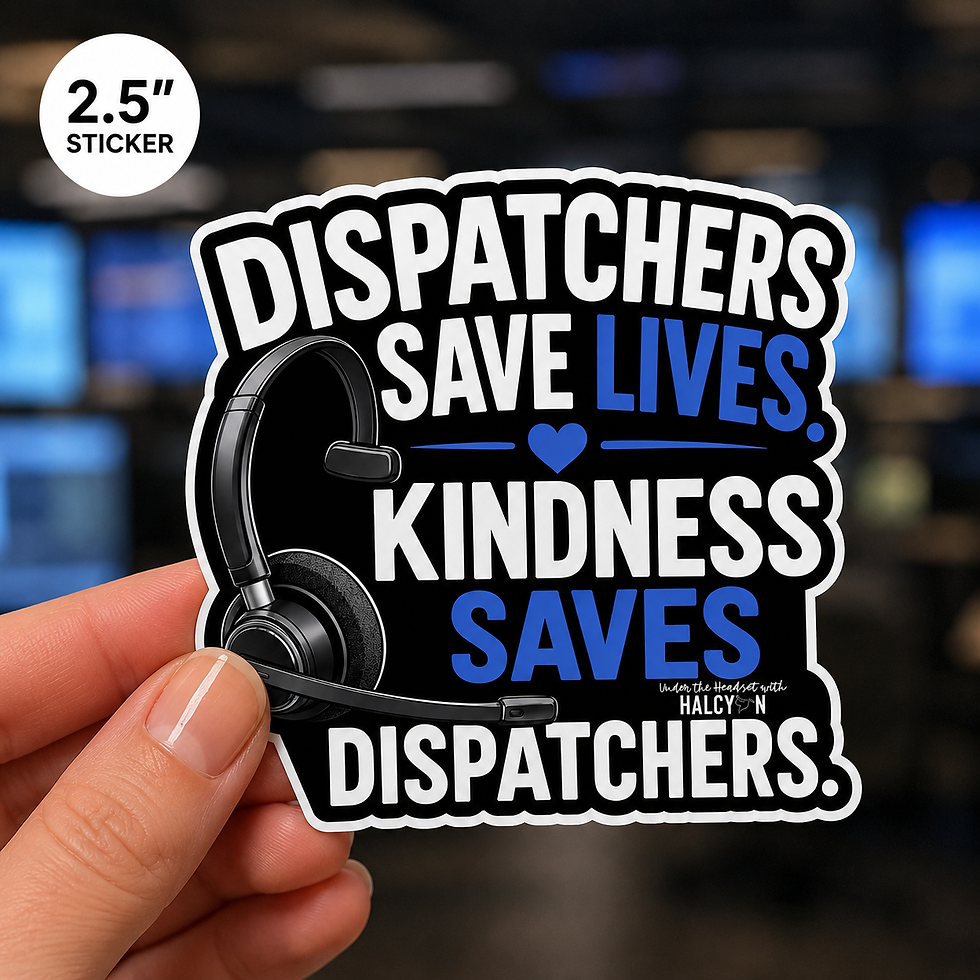 Thumbnail: Be Kind. Save a Dispatcher. Sticker