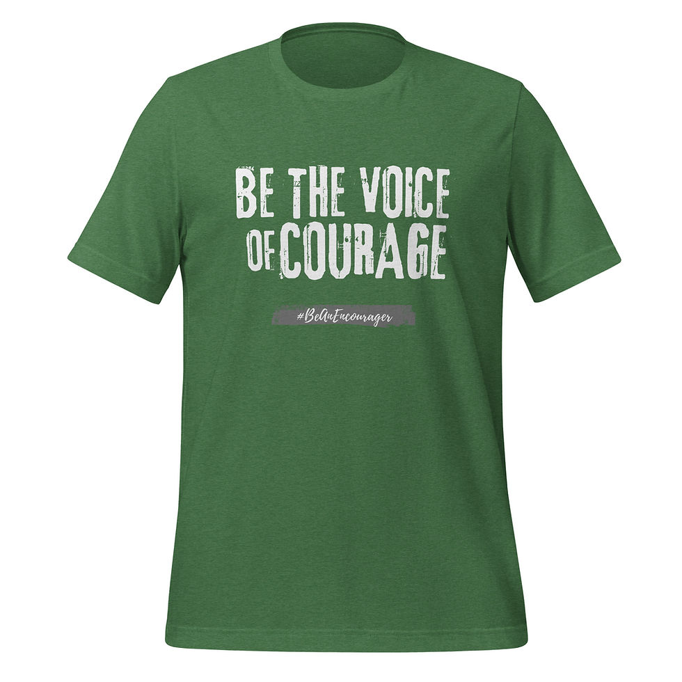 Thumbnail: Be the Voice of Courage Tee