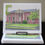 Thumbnail: Displayed art prints of a watercolor painting featuring the public library in Topsfield, Massachusetts