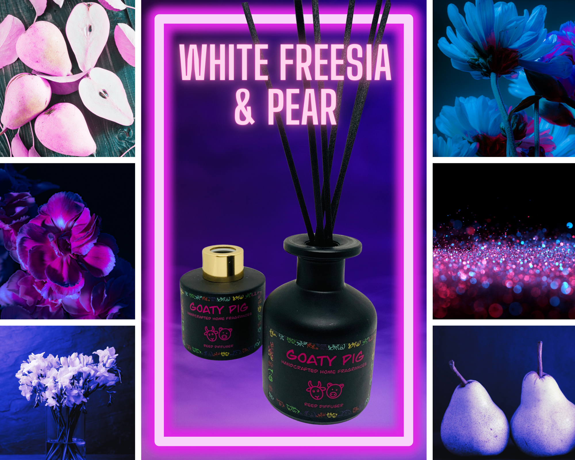 White Freesia & Pear Reed Diffuser