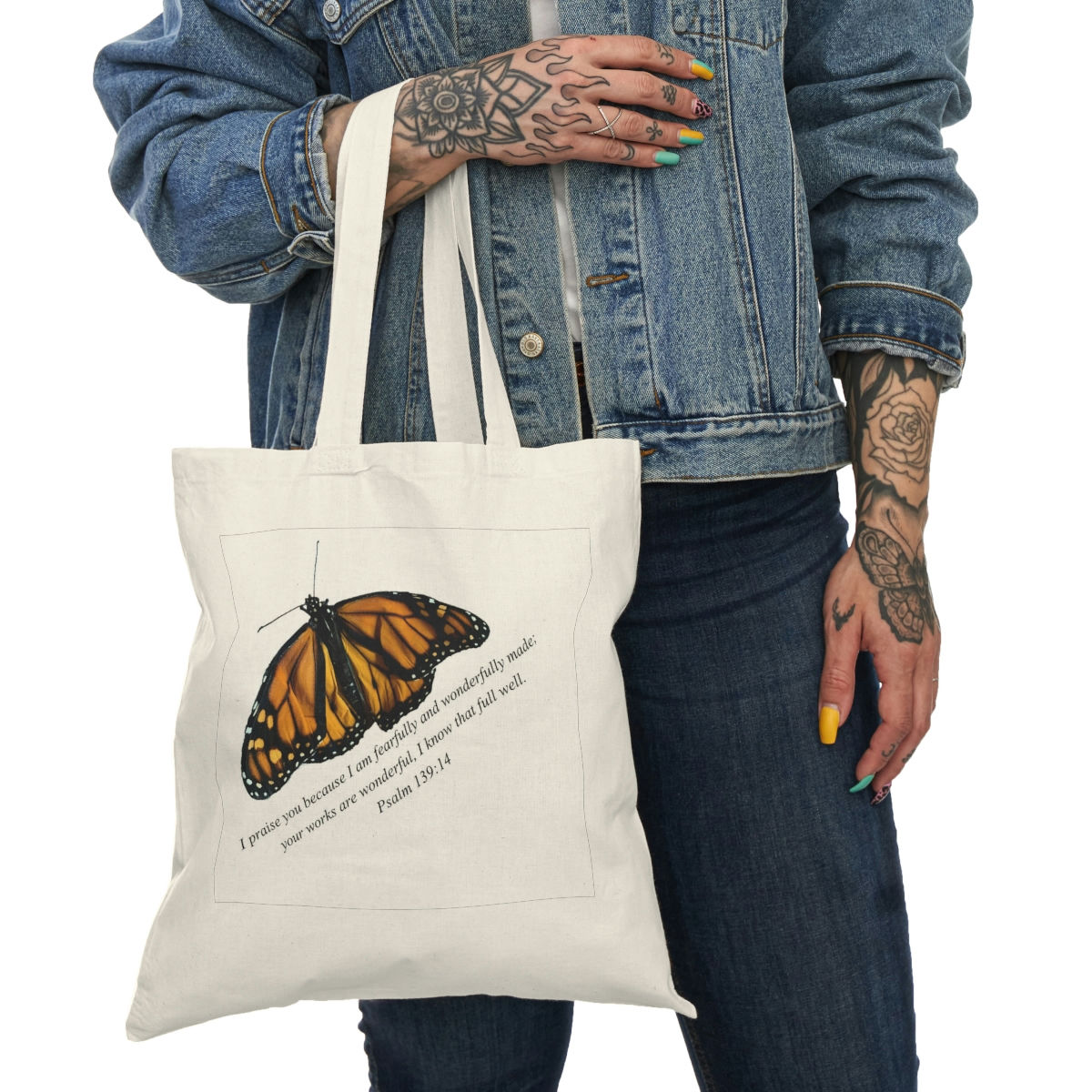 Glory Be! Natural Tote Bag