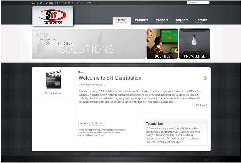 Flash Header for SIT