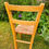 Thumbnail: Vintage IKEA children's chair in beech & rush 