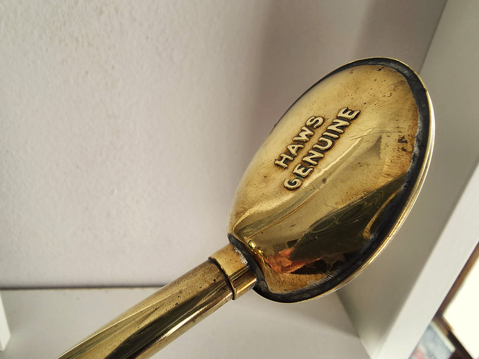 Thumbnail: Genuine vintage Haws small brass watering can