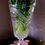 Thumbnail: Large, elaborate vintage crystal vase with pedestal base