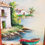 Thumbnail: Pair of wood framed oil on canvas paintings of Mediterranean fishing boat scenes