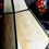Thumbnail: Art deco Tiffany style lamp shade in honey & cream slag glass