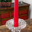 Thumbnail: Vintage crystal centrepiece 'daisy' candlestick holder