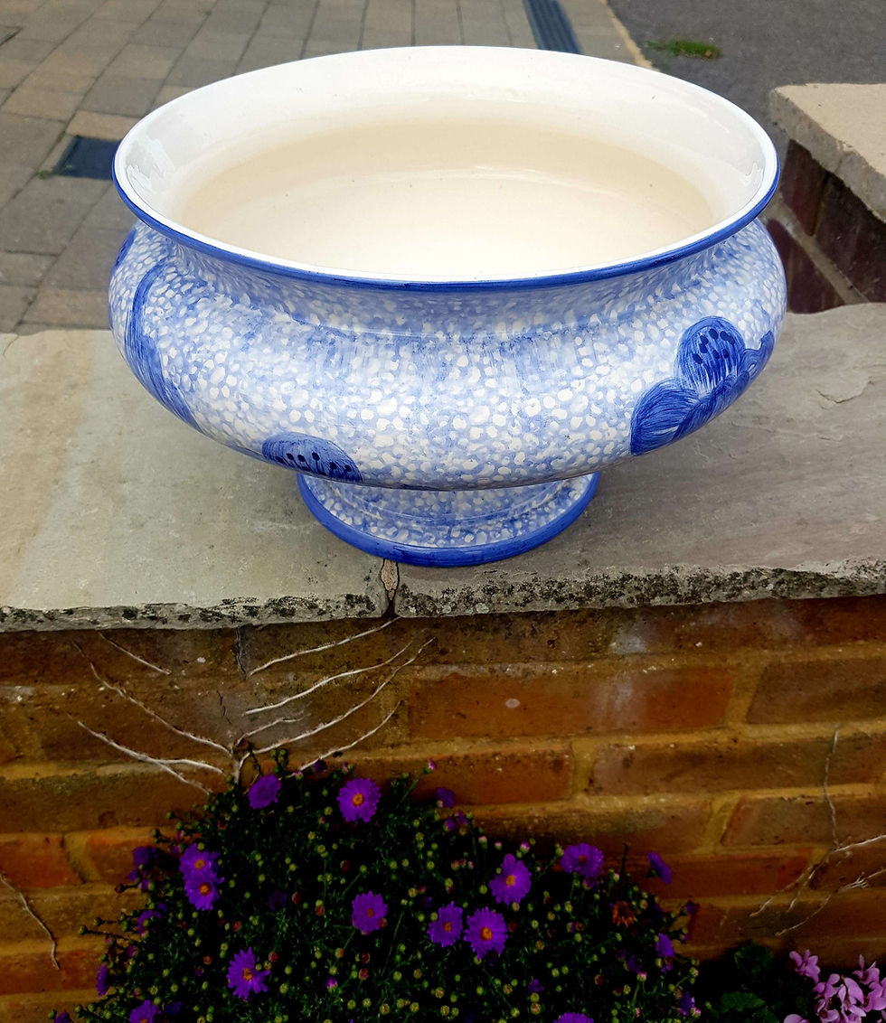 Thumbnail: Large French pedestal dish