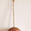 Thumbnail: Antique copper and brass, long-handled chestnut roasting pan 