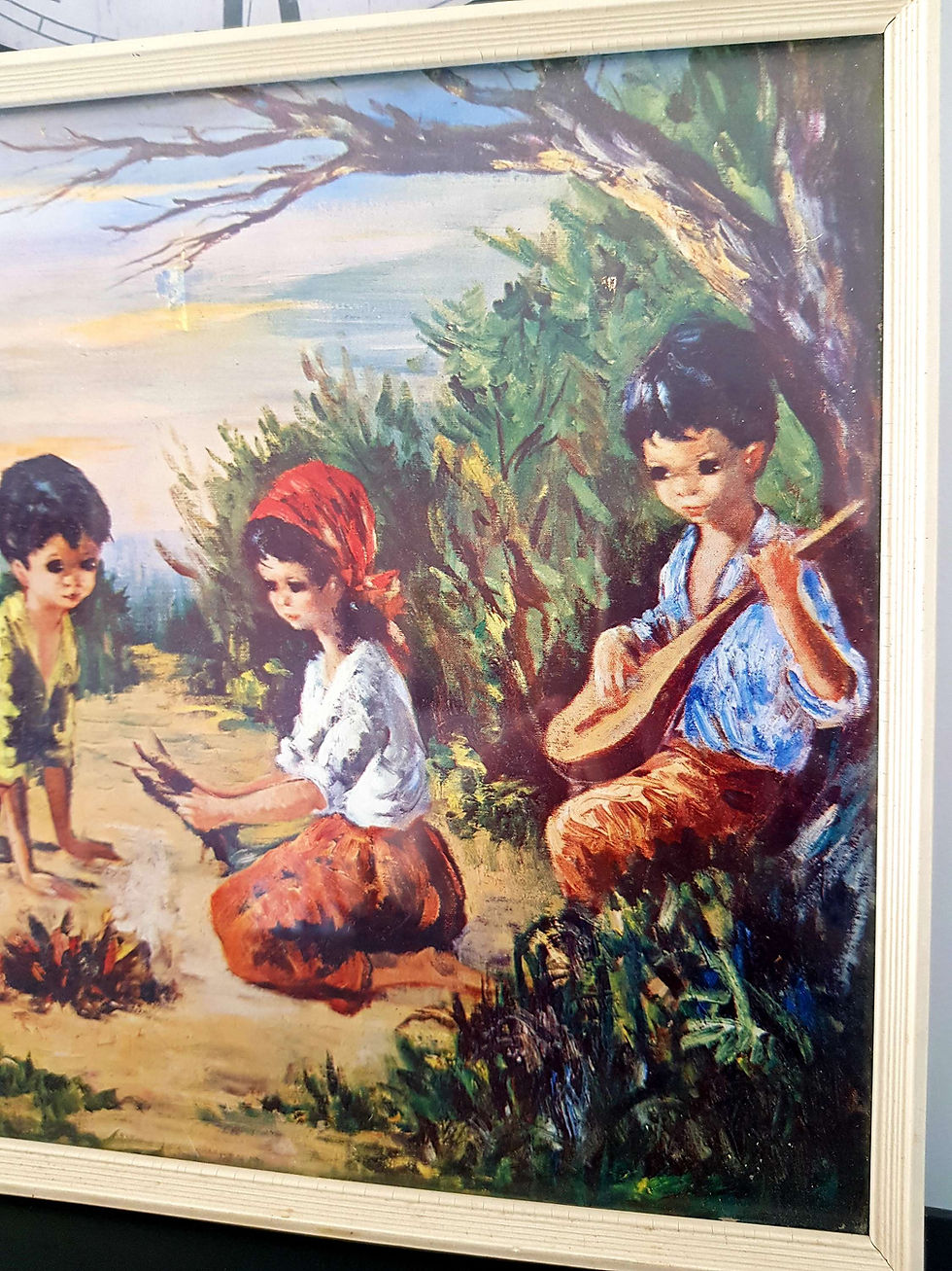 Thumbnail: Dallas Simpson framed print from 1950's/60's