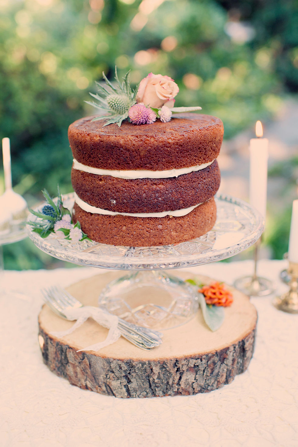 Clear Glass Cake Stands