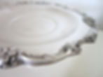 Beveled Edge Almost Cake Stand (not completely flat)