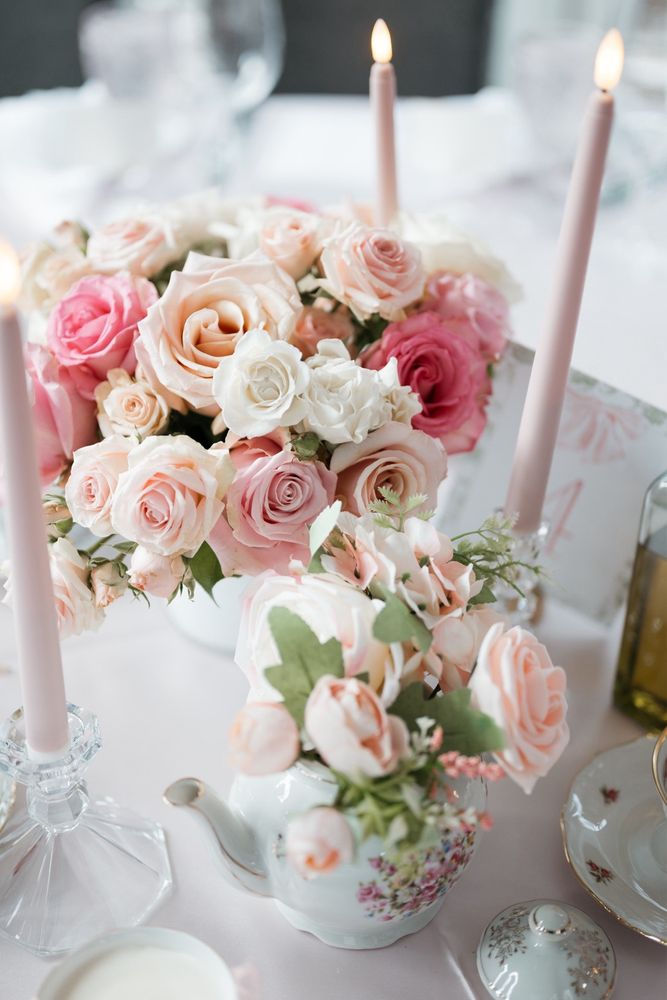 Glass Candle Stick Holders
