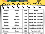 Regents Prep Schedule – Starts After Spring Break on April 14th (after school)