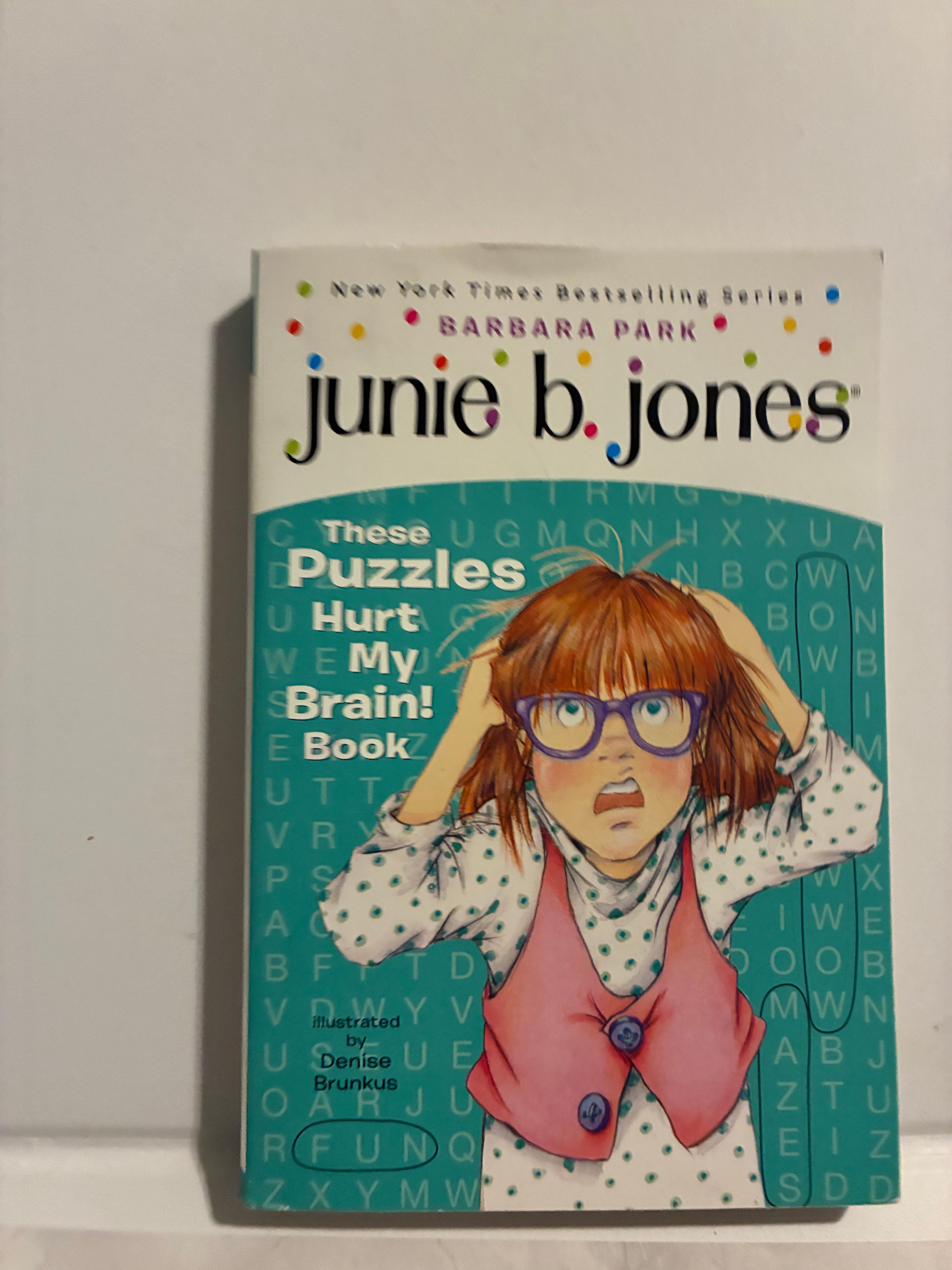 Junior B. Jones Puzzle Book