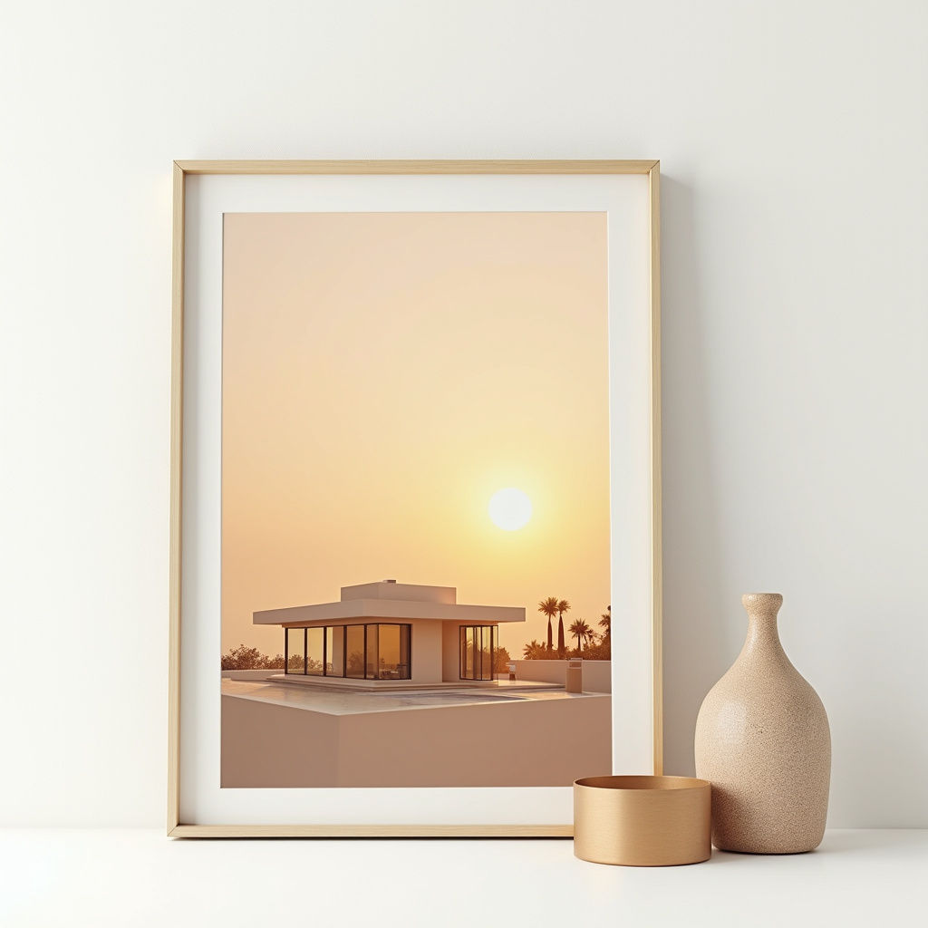 Golden Horizon Art