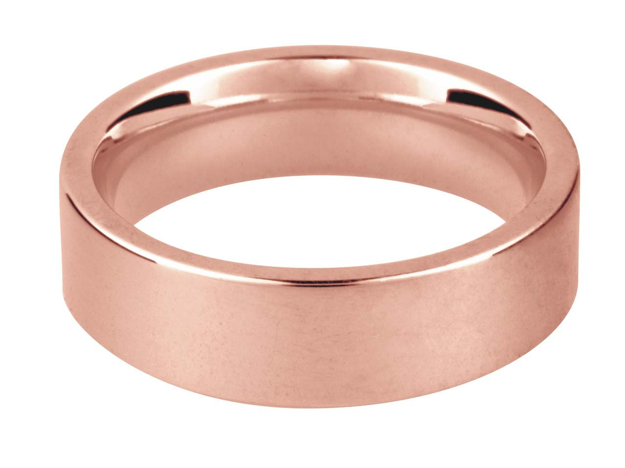 9ct Rose Easy-fit Wedding Ring